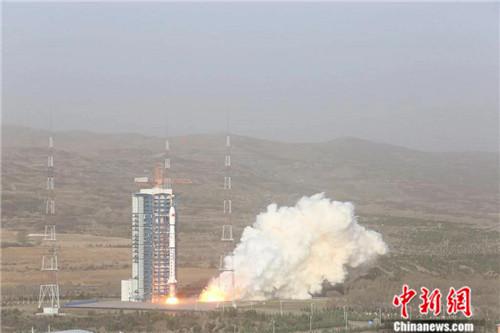 中国成功发射天绘二号01组卫星