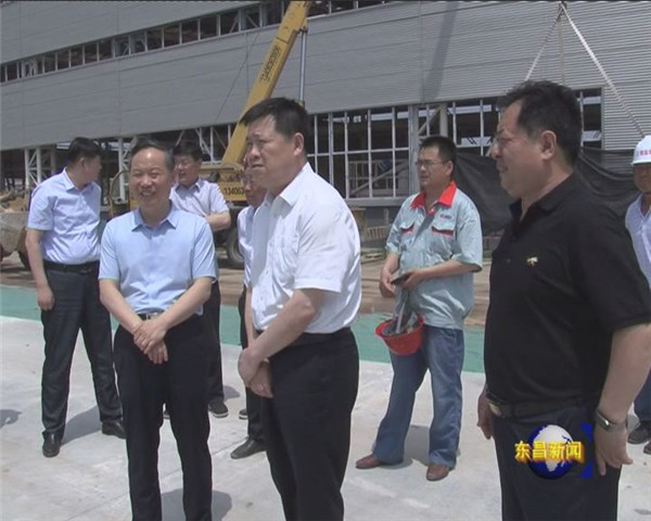 朱加云来我区调研重点项目建设情况