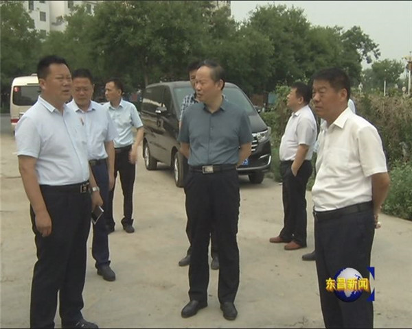 刘培国调研城建重点项目建设工作