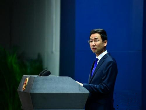 外交部发言人耿爽。