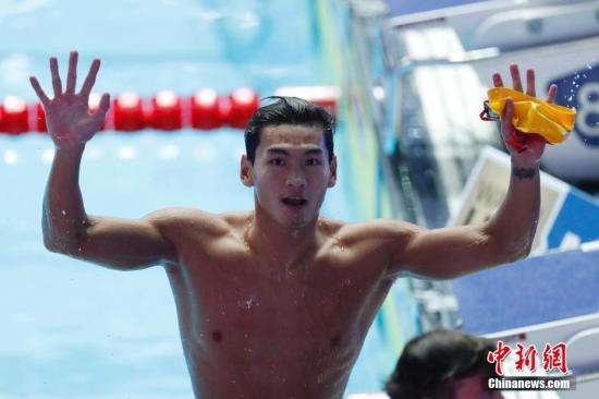 再接再厉！世锦赛男子200仰徐嘉余晋级半决赛