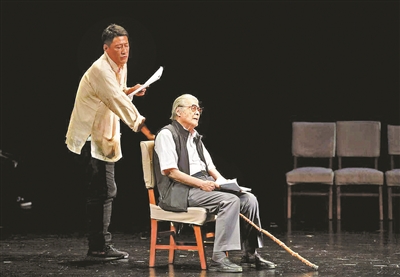 一台朗读会 《茶馆》接班人定了