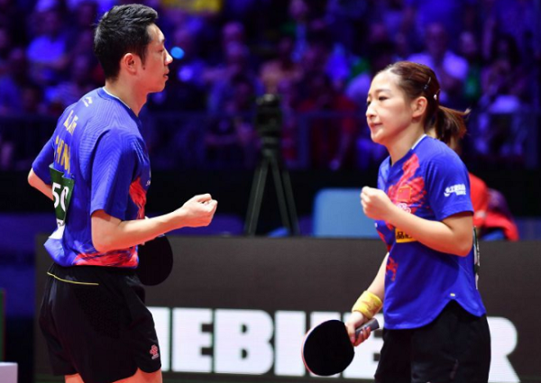 国乒最强组合晋级4强！许昕刘诗雯3:0横扫劲敌！狂轰11:3堪称吊打