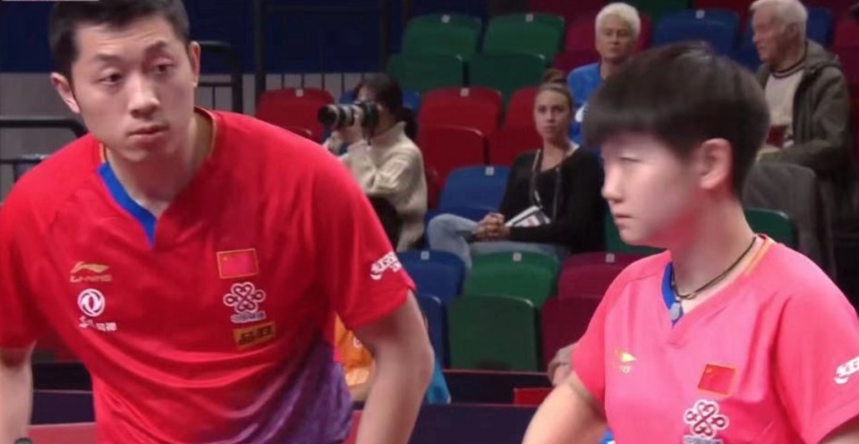 女乒小魔王搭档许昕无敌！轰3-0豪取5连胜 国乒锁定第1冠马琳笑了