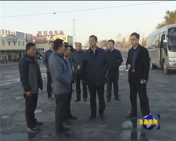 荣红智督导检查大气污染防治工作