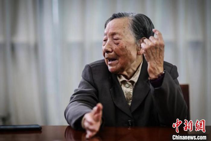 南京大屠杀幸存者夏淑琴：要世世代代和平 永远和平