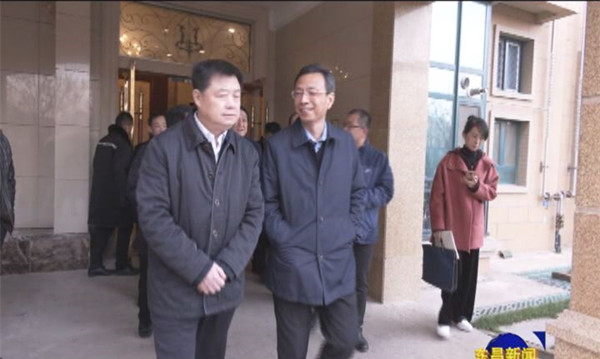 市人大常委会来我区检查《禁止燃放烟花爆竹条例》贯彻实施情况