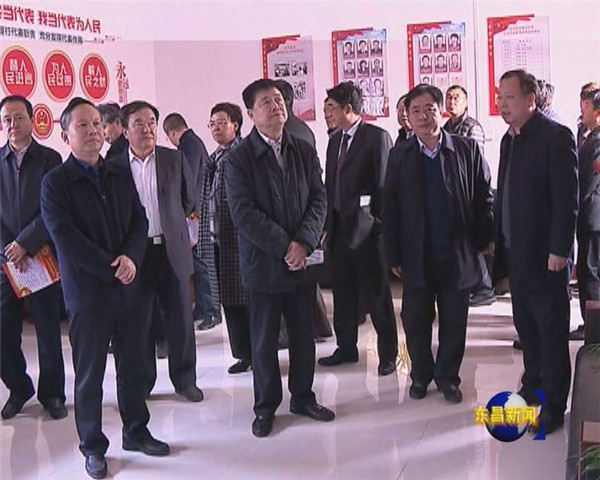 市人大寻标对标和代表履职创新工作总结观摩团来我区观摩