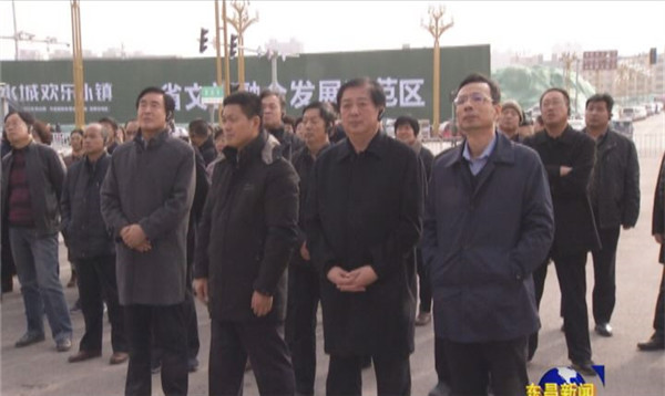 市政协委员来我区视察经济社会发展和重点项目建设情况