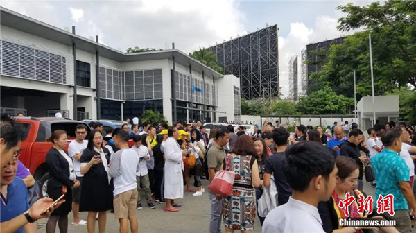 菲律宾6.9级强震已致4死14伤 灾区多所学校停课