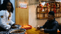 非洲女硕士拜师学艺 30秒做出一碗兰州牛肉拉面