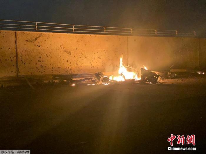 剑拔弩张！美国秀肌肉、美军驻伊拉克基地遭伊朗袭击