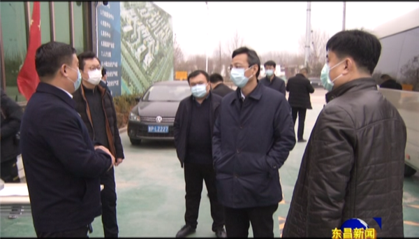 荣红智督导调研疫情防控和企业复工复产等工作
