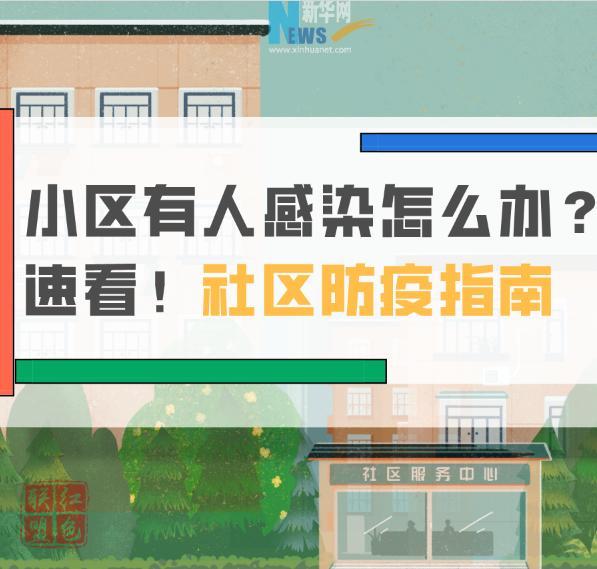 小区有人感染怎么办？速看！社区防疫指南
