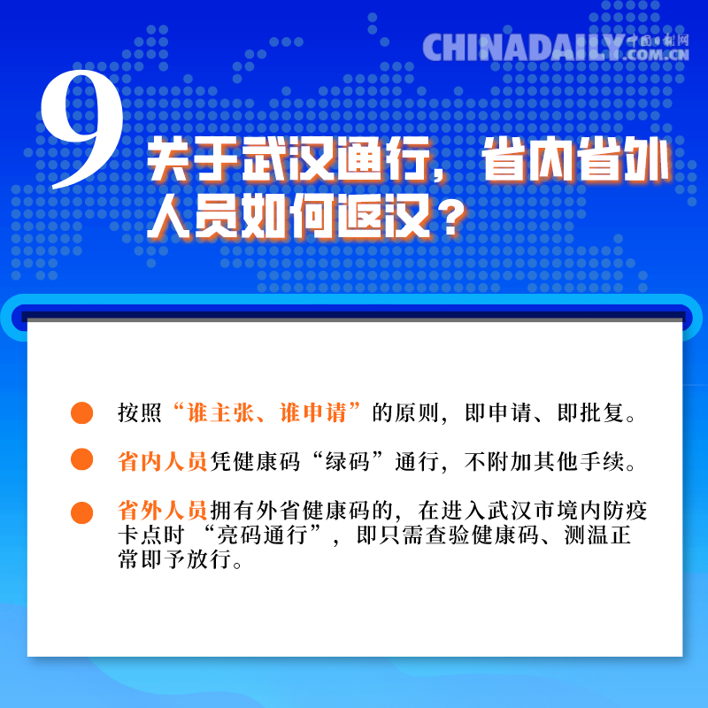 图解 ▏关于离鄂离汉通道解封，你想知道的都在这里