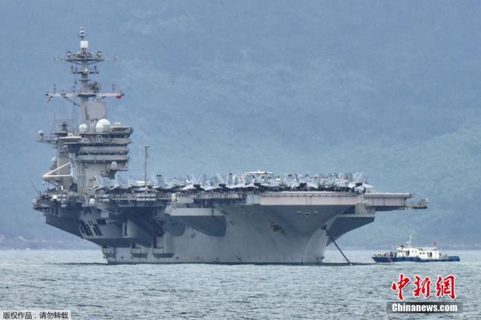 美国防部长：“罗斯福”号过半新冠患者为无症状感染者