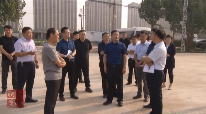 我区加快推进棚改及市政道路建设工作