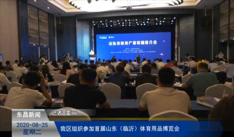 我区组织参加首届山东（临沂）体育用品博览会