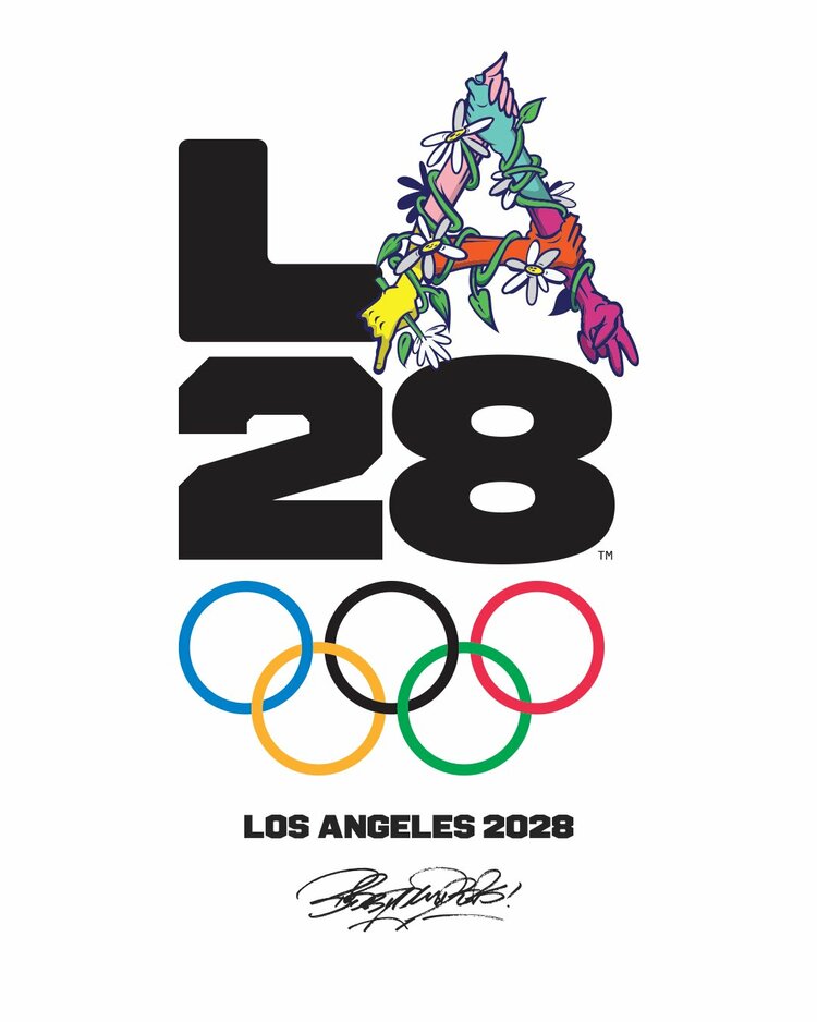 ​洛杉矶奥组委发布2028洛杉矶夏季奥运会与残奥会会徽