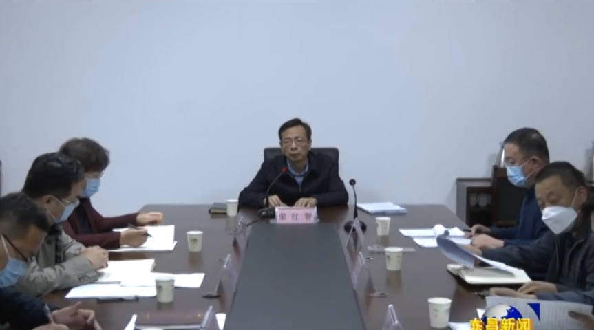 荣红智调度我区主要经济指标运行情况