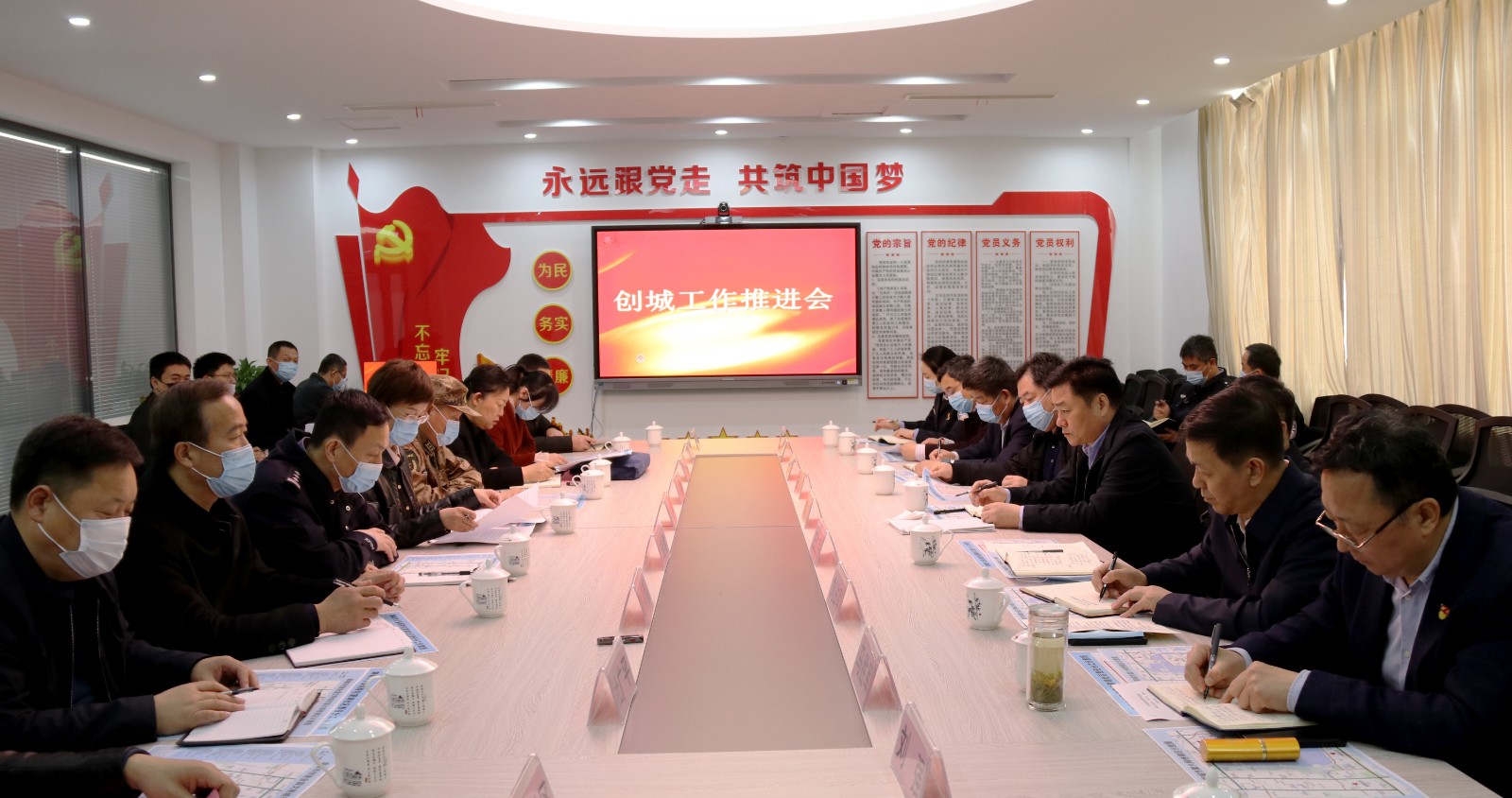 郭建民来我区调研全国文明城市创建工作 强调要明确标准和责任 确保创建任务落实到位