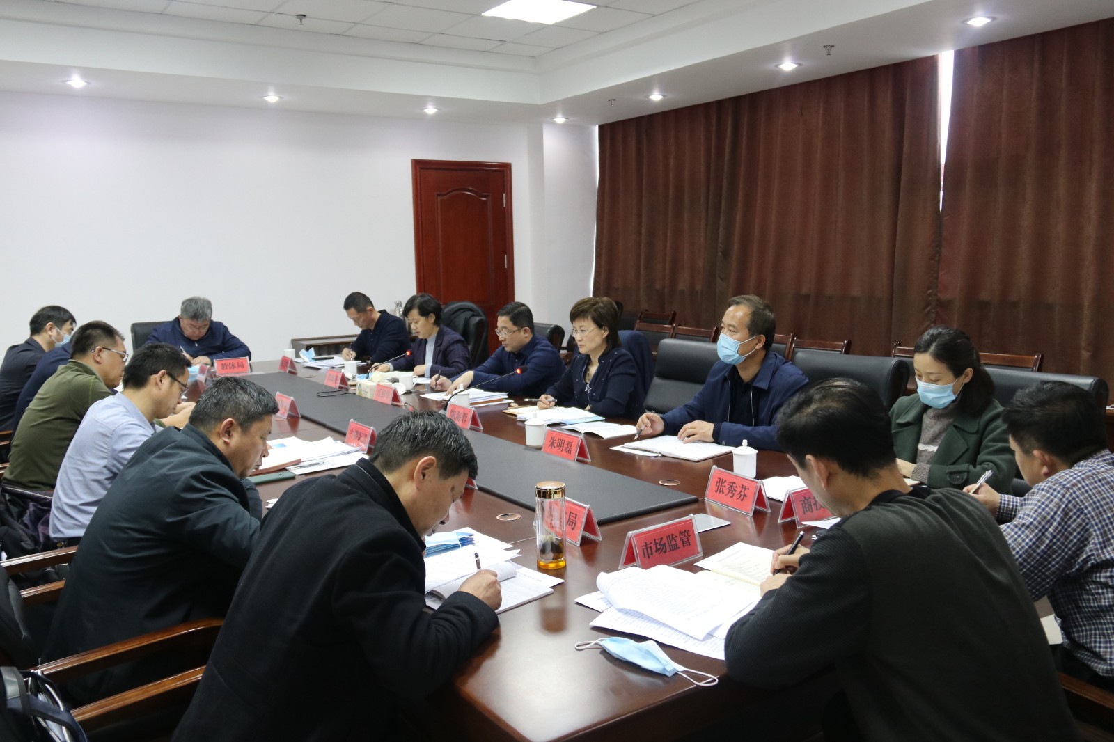 东昌府区创城工作座谈会召开