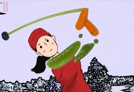 边吃蔬菜边学习！能吃的奥运科普又来啦！(第2期)
