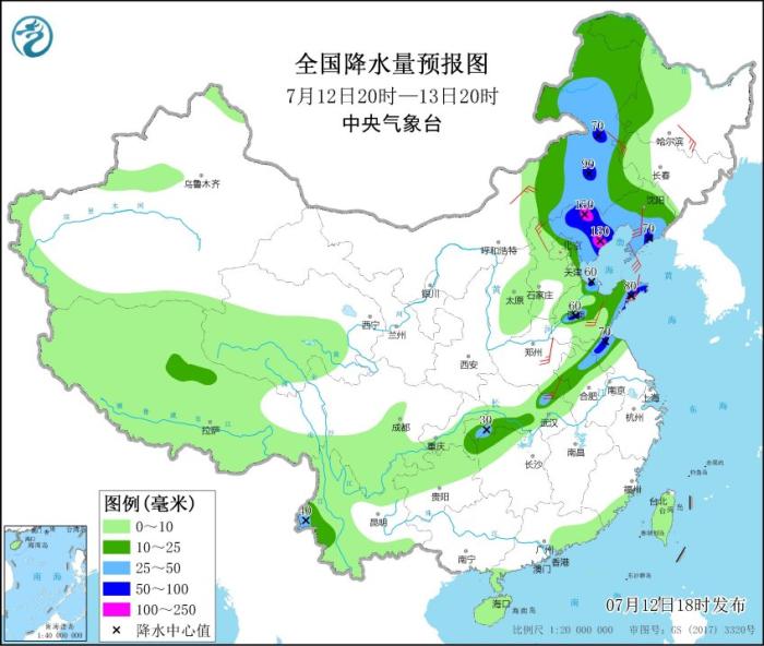 多地降雨量破历史极值 暴雨下一站去哪里？