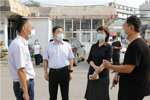 【迎接国家卫生城市复审】江绍华督导国家卫生城市复审迎检整治专班工作