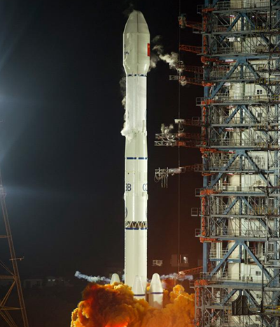 中星9B卫星发射升空 西昌发射场完成今年第十次发射