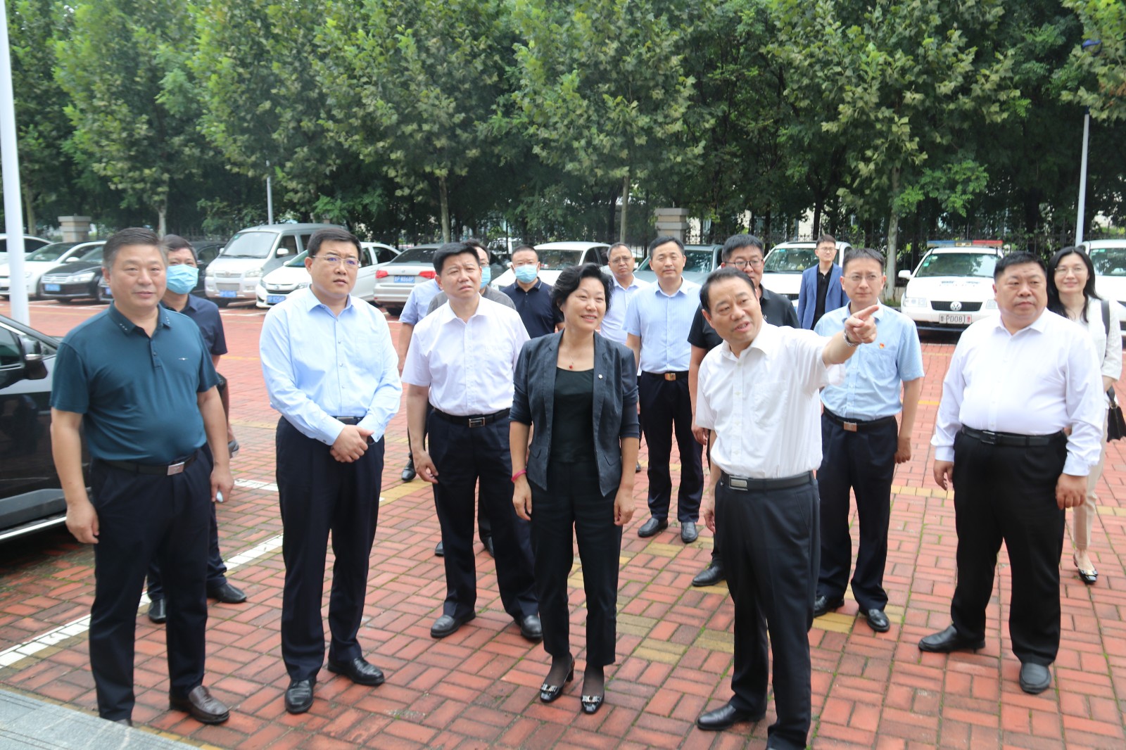 迟丽华来东昌府区调研法治政府建设工作