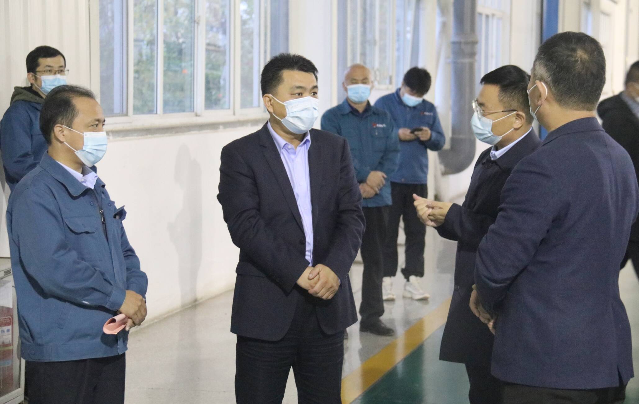 东昌府区委副书记、区长巴海峰督导检查安全生产工作