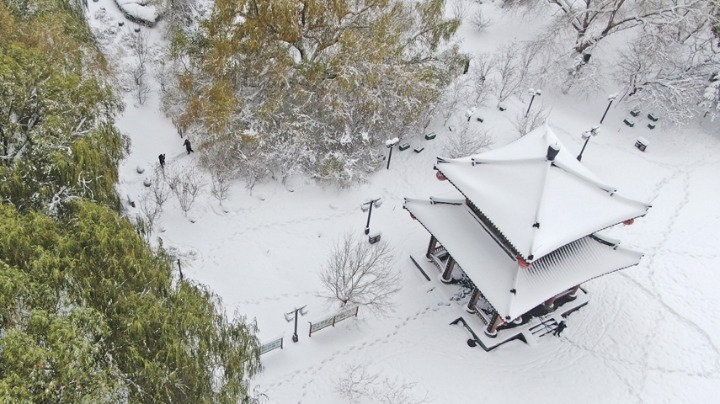 沈阳出现1905年有气象记录以来冬季最强降雪