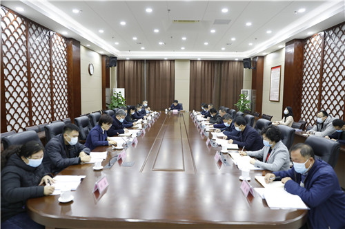 东昌府区收听收看全市民营经济统战工作会议