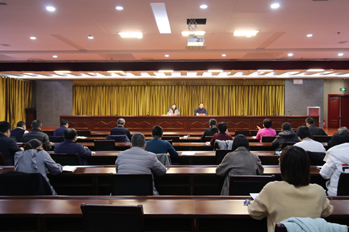 东昌府区学习宣传贯彻党的十九届六中全会精神宣传系统宣讲报告会举行