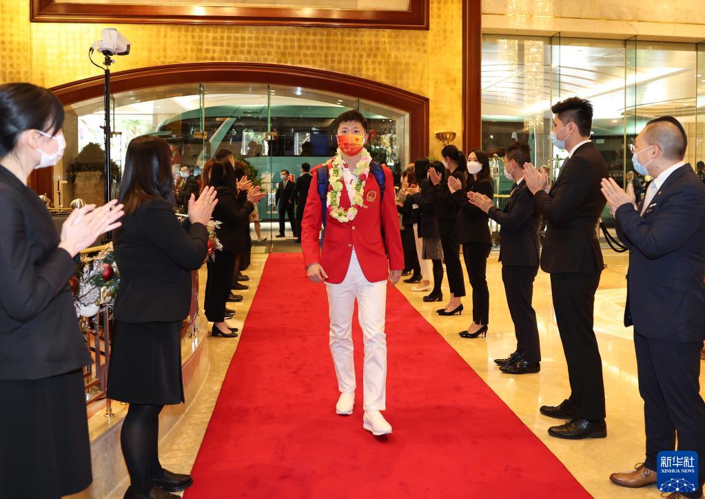 内地奥运健儿代表团抵港 将进行三天交流活动