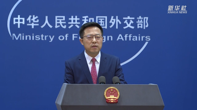 赵立坚说立陶宛背信弃义绝不会有好下场
