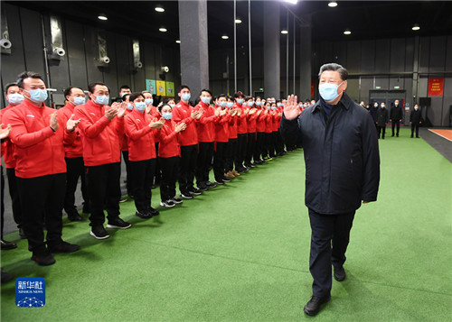 “历史会镌刻下这一笔”——记习近平总书记考察北京冬奥筹备工作