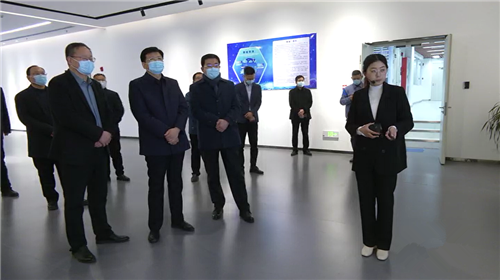 聊城市政协党组书记曾晓黎来东昌府区调研重点项目建设工作