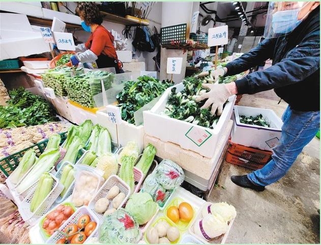 香港鲜活食品供应量正逐步恢复正常