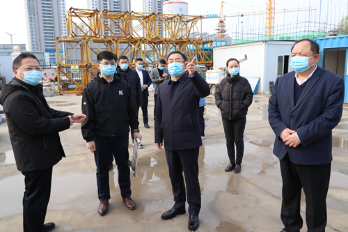 江绍华调研东昌府区重点项目建设情况
