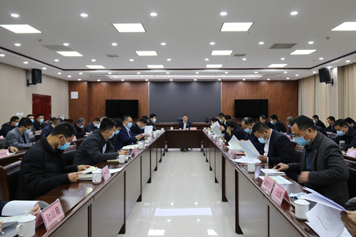 东昌府区召开重点项目工作调度会议
