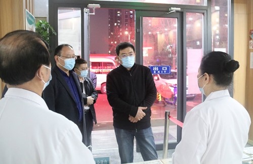 东昌府区委书记马军权督导检查疫情防控工作