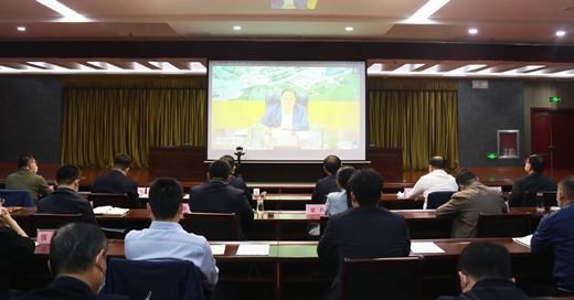 东昌府区组织收听收看全市疫情防控专题视频会议  江绍华在东昌府分会场参加收听收看