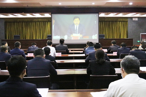 聊城市政府第一次廉政工作会议召开 东昌府区设分会场组织收听收看