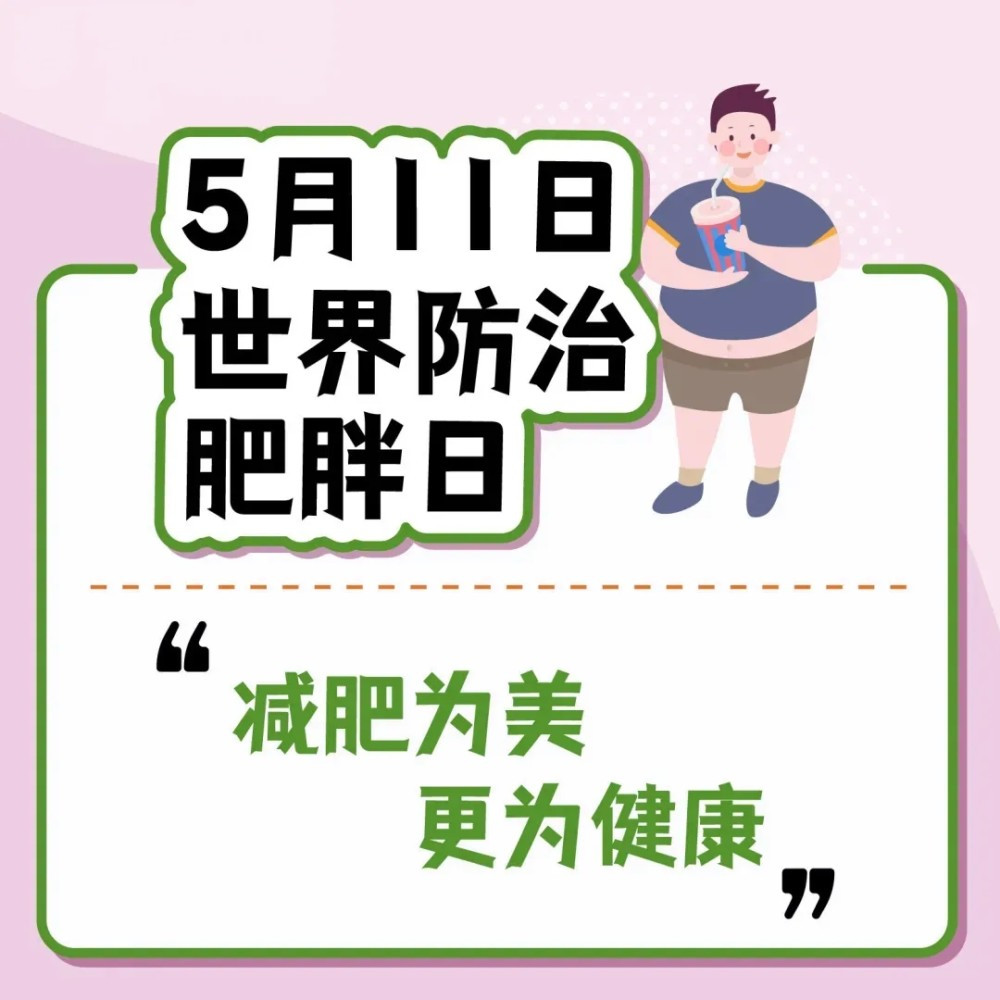 今天是世界防治肥胖日 你知道啥是“五高”吗？