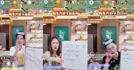 双语带货爆火 新东方转型“翻红”