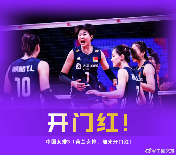 中国女排，巴黎奥运周期开门红！