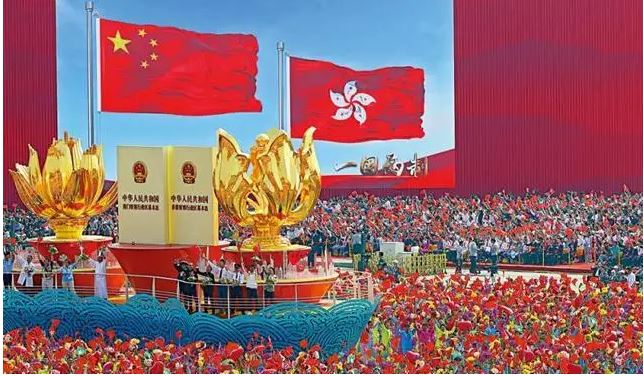 祖国始终是香港的坚强后盾（庆祝香港回归祖国25周年）