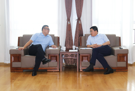 远景科技集团考察东昌府区座谈会召开 马军权出席